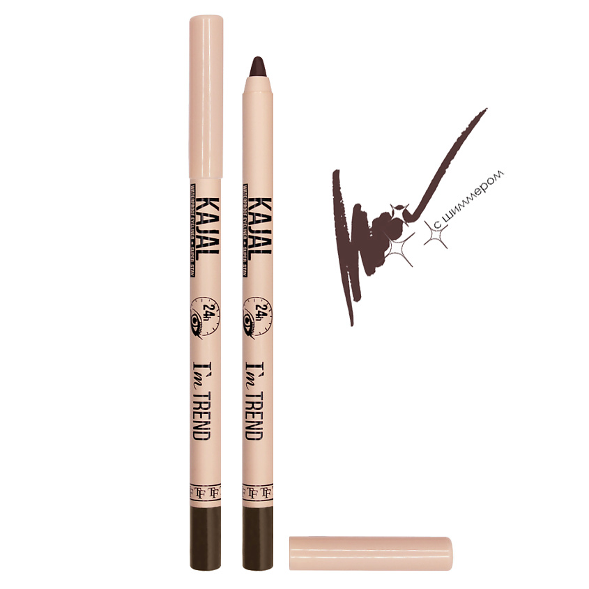 Изображение товара TF Карандаш каял для глаз SUPER STAY I'm TREND CU37-01, Шоколадное мерцание