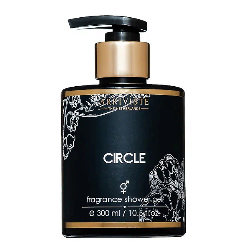 Изображение товара Парфюмированный гель для душа ARRIVISTE Circle 300 мл с нотами песка и маракуйи