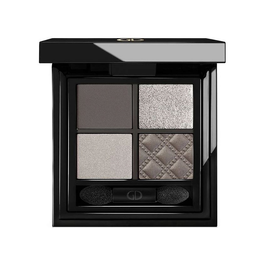 Изображение товара GA-DE Тени для век четырехцветные Idyllic Soft Satin № 37 Silver Smoke