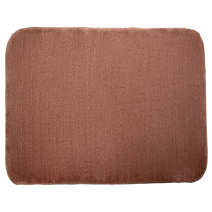 Изображение товара Коврик Arya Arabella коричневый для ванной и помещений 80x150