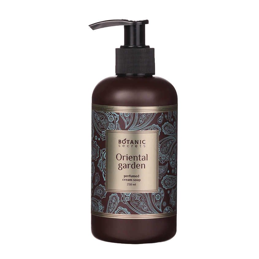 Изображение товара BOTANIC SECRETS Жидкое парфюмированное мыло для рук Oriental Garden 230ml
