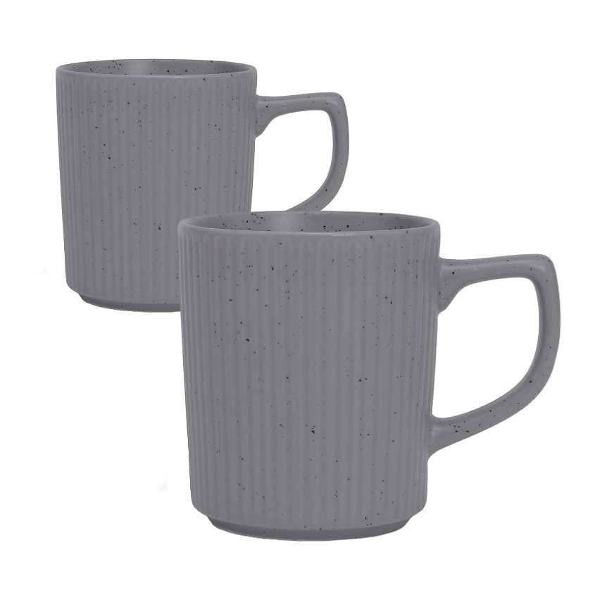 Изображение товара Керамическая кружка Mandarín Decor 400 мл с рельефом и скандинавским дизайном