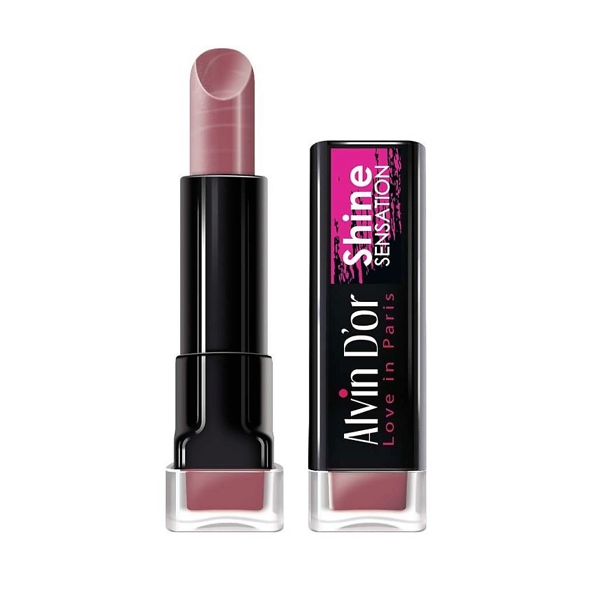 Изображение товара Помада для губ ALVIN D'OR SHINE SENSATION тон 11 увлажняющая с глянцевым эффектом