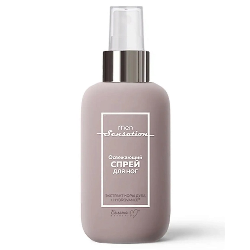 Изображение товара БЕЛИТА-М Спрей для ног Men Sensation освежающий антисептический 100 мл