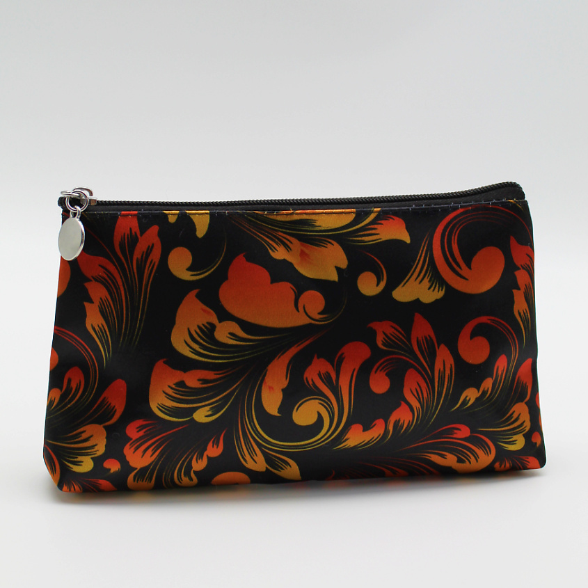 Изображение товара Маленькая косметичка ALISSIROSSI с принтом хохлома для прокладок и мелочей