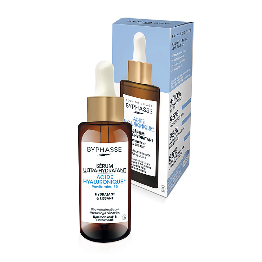 Изображение товара BYPHASSE Сыворотка для лица с гиалуроновой кислотой ультраувлажняющая, 50 мл