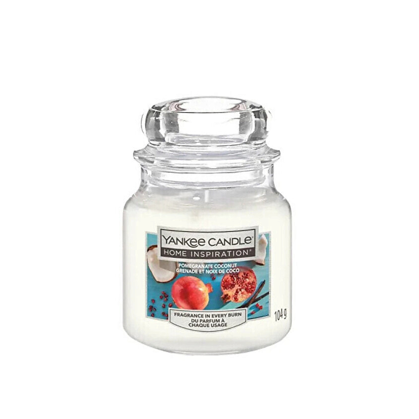 Изображение товара Ароматическая свеча Yankee Candle Pomegranate Coconut 104 г тропический аромат
