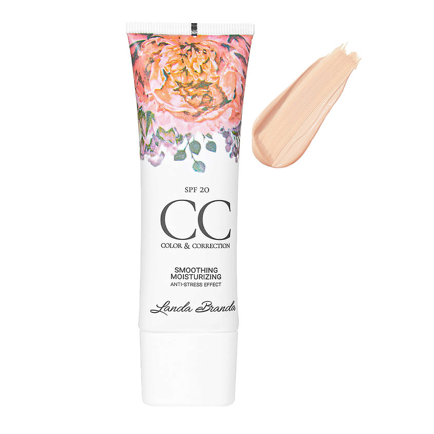 Изображение товара LANDA BRANDA CC крем № 52 beige rose 40 мл защитный и корректирующий