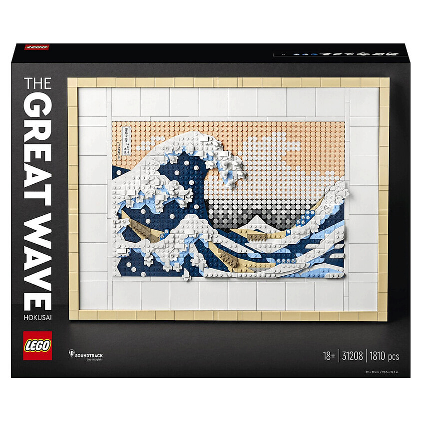 Изображение товара LEGO Конструктор Art Hokusai –«Большая волна», 1 шт.