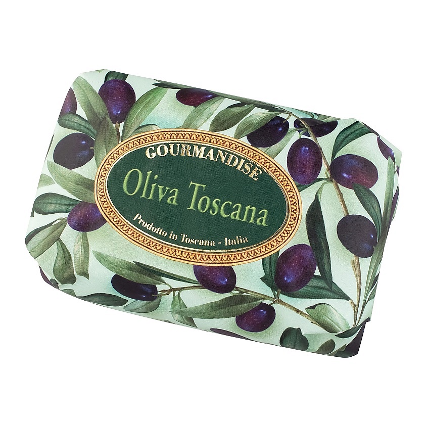 Изображение товара GOURMANDISE Мыло натуральное парфюмированное Тосканская Олива Oliva Toscana, 200 г
