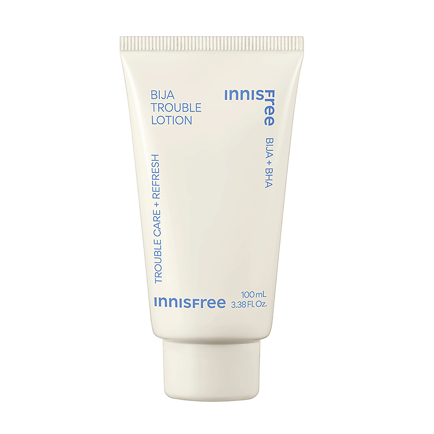 Изображение товара INNISFREE Освежающая эмульсия с маслом семян торреи и BHA кислотами для проблемной кожи Bija, 100 мл