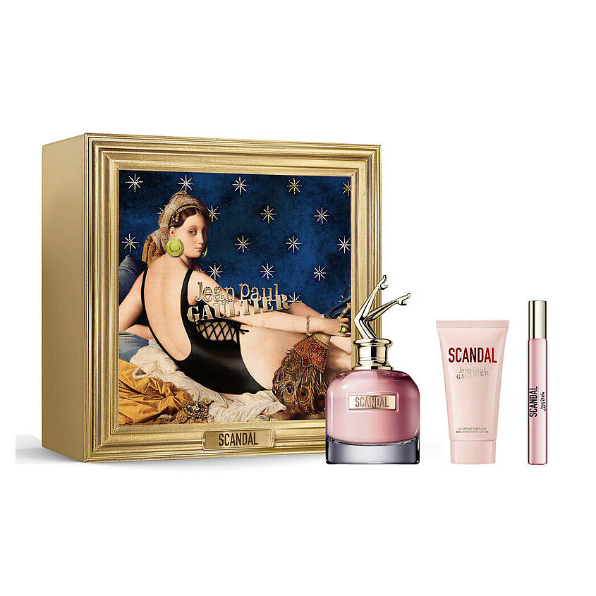 Изображение товара JEAN PAUL GAULTIER Набор Scandal: Парфюмерная вода + Лосьон для тела + Миниатюра, 80 мл + 75 мл + 10 мл