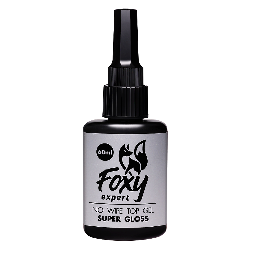 Изображение товара Верхнее покрытие для гель-лаков SUPER GLOSS 60 мл без липкого слоя