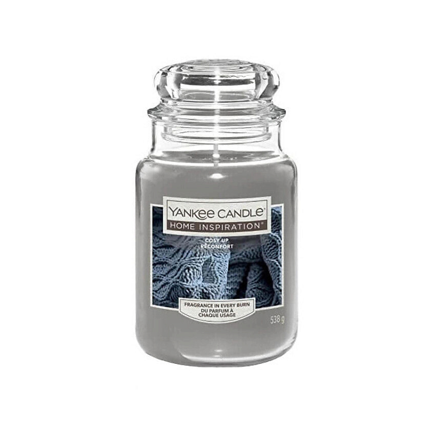 Изображение товара Ароматическая свеча Yankee Candle Cozy Up 538 г для уюта и релаксации