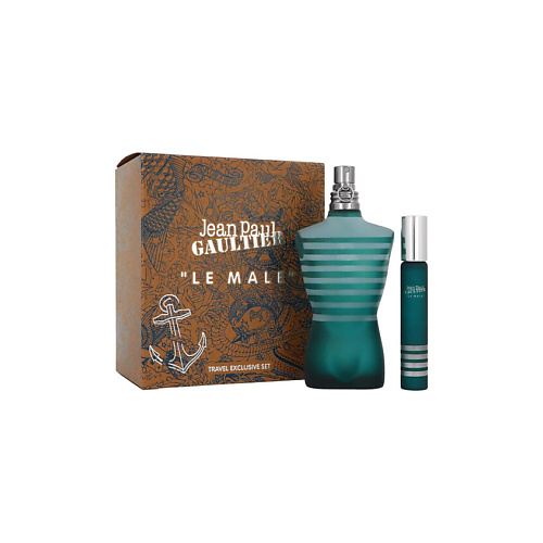 

JEAN PAUL GAULTIER Набор Le Male: Туалетная вода + Туалетная вода в дорожном формате, Набор Le Male: Туалетная вода + Туалетная вода в дорожном формате