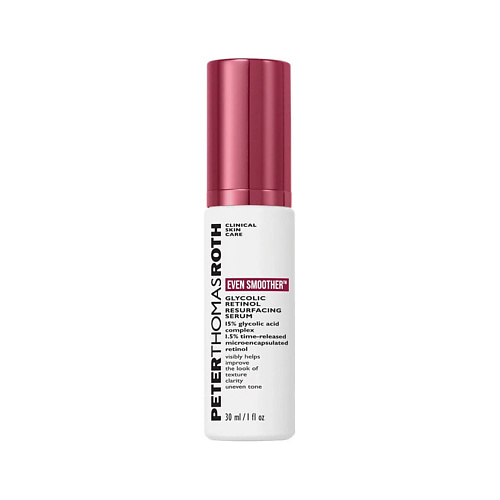 

PETER THOMAS ROTH Обновляющая сыворотка Even Smoother Glycolic Retinol, Обновляющая сыворотка Even Smoother Glycolic Retinol