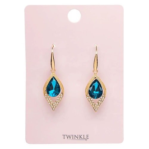 

TWINKLE Серьги QUEEN BLUE, Серьги QUEEN BLUE