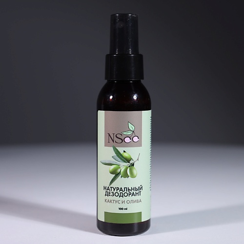 

NSEE Минеральный дезодорант Кактус и олива, Минеральный дезодорант Кактус и олива