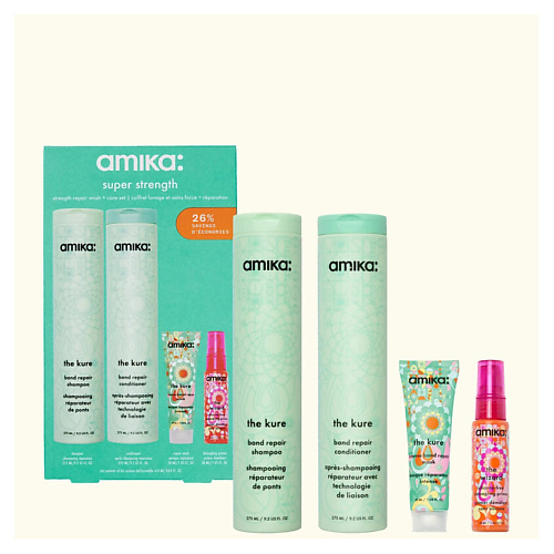 

AMIKA Набор Super Strength Wash + Care Set, Набор Super Strength Wash + Care Set