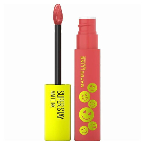 

MAYBELLINE NEW YORK MAYBELLINE Жидкая матовая помада SuperStay Matte Ink Moodmakers, MAYBELLINE Жидкая матовая помада SuperStay Matte Ink Moodmakers