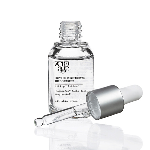 

ZERO AGE Пептидный комплекс против морщин Peptide Concentrate Anti-Wrinkle, Пептидный комплекс против морщин Peptide Concentrate Anti-Wrinkle
