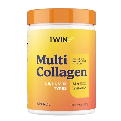 

1WIN Мультиколлаген с витамином С вкус апероль Multi Collagen, Мультиколлаген с витамином С вкус апероль Multi Collagen