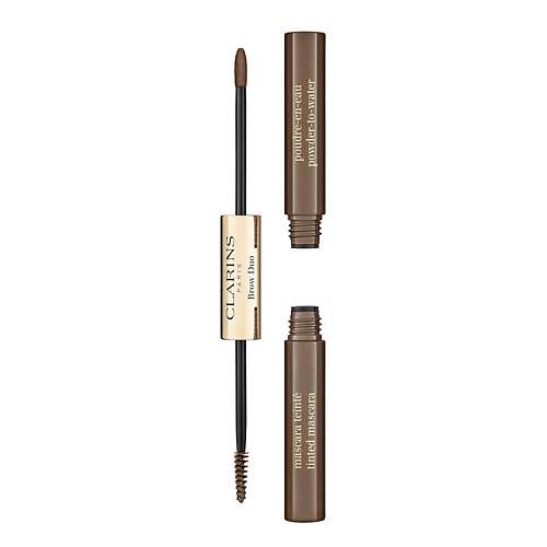 

CLARINS Средство для макияжа и фиксации бровей Brow Duo, Средство для макияжа и фиксации бровей Brow Duo