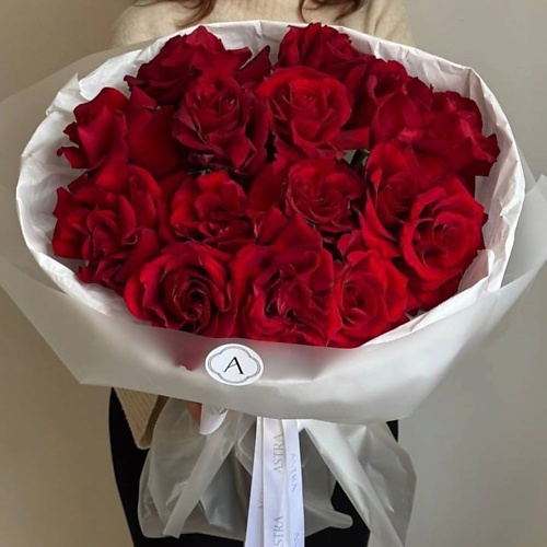 

ASTRA FLOWER BOUTIQUE Букет из 15 французских роз, Букет из 15 французских роз