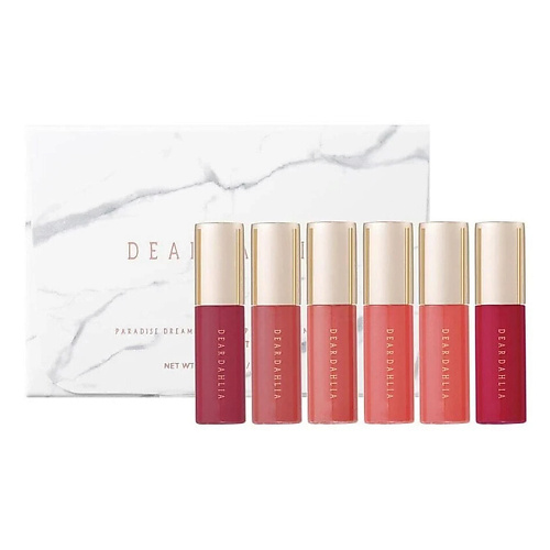 

DEAR DAHLIA Набор матовых помад Velvet Lip Mousse Pink Collection, Набор матовых помад Velvet Lip Mousse Pink Collection