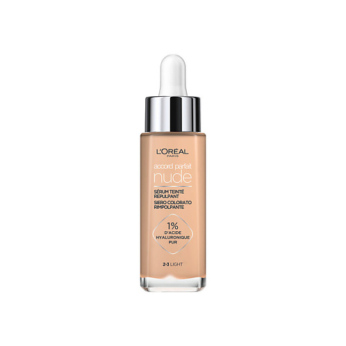 L'ORÉAL PARIS Гиалуроновая тональная сыворотка Accord Parfait Nude