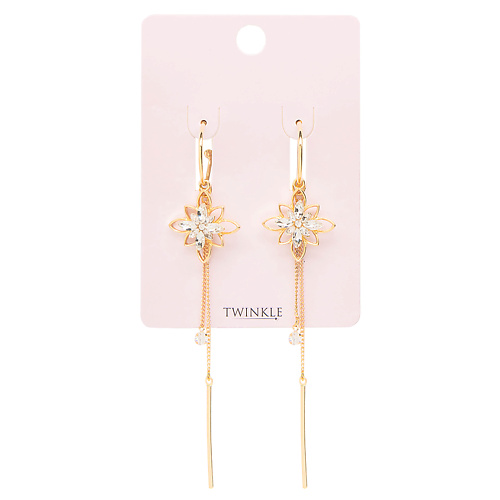 

TWINKLE Серьги CRYSTAL FLOWERS, Серьги CRYSTAL FLOWERS
