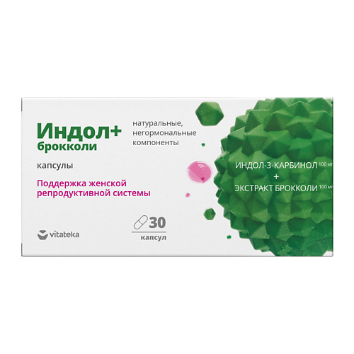 

VITATEKA Индол + Брокколи 400 Мг, Индол + Брокколи 400 Мг