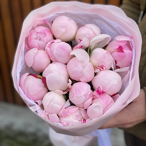 

VELORI FLOWERS Букет пломбирных пионов, Букет пломбирных пионов