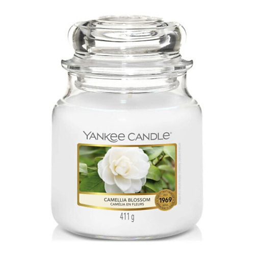 

YANKEE CANDLE Ароматическая свеча Classic medium Camellia Blossom, Ароматическая свеча Classic medium Camellia Blossom