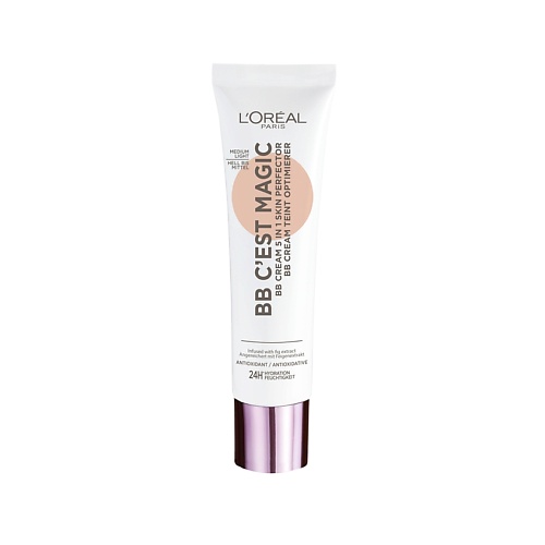 BB крем для лица LORÉAL PARIS LOREAL PARIS BB-крем 5 в 1 для лица Совершенство кожи BB CEst Magic Cream LOreal