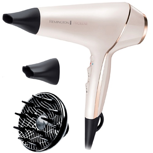 

REMINGTON Фен для волос PRO-Luxe Dryer AC9140, 2400 Вт, АС мотор, ионное кондиционирование, Фен для волос PRO-Luxe Dryer AC9140, 2400 Вт, АС мотор, ионное кондиционирование