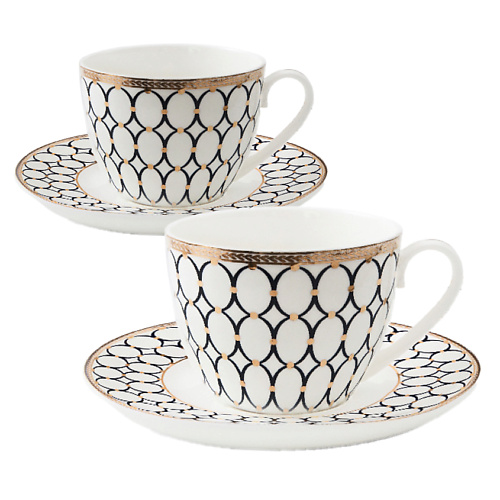 

MANDARIN DECOR Чайная пара, набор из 2 чашек с блюдцем, Чайная пара, набор из 2 чашек с блюдцем
