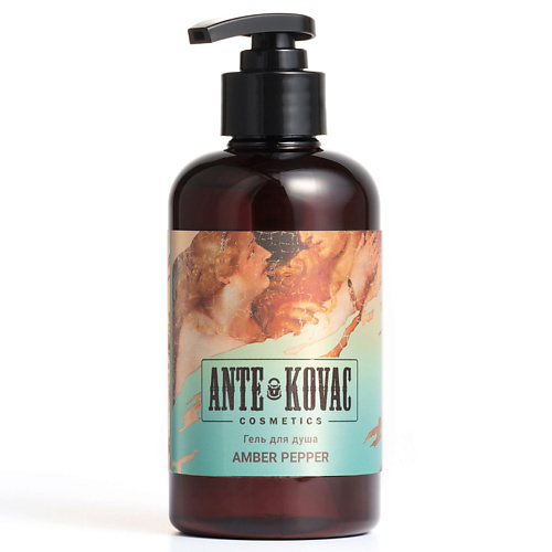 

ANTE KOVAC Гель парфюмированный для душа Amber Papper, Гель парфюмированный для душа Amber Papper