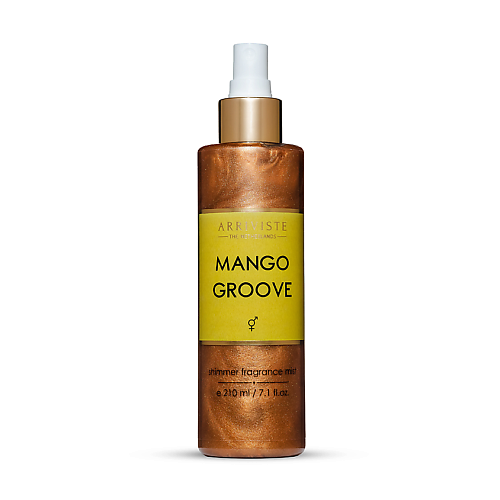 

ARRIVISTE Спрей для тела с шиммером Mango Groove, Спрей для тела с шиммером Mango Groove