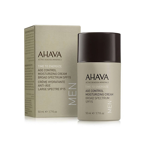

AHAVA Увлажняющий крем для мужчин Time to Energize SPF 15, Увлажняющий крем для мужчин Time to Energize SPF 15