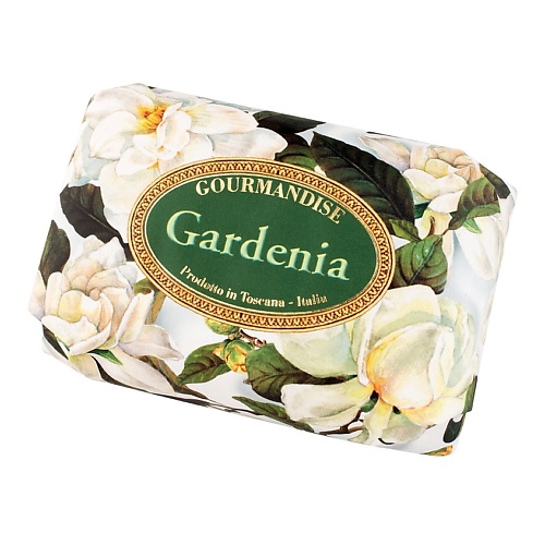 

GOURMANDISE Мыло натуральное парфюмированное Гардения Gardenia, Мыло натуральное парфюмированное Гардения Gardenia