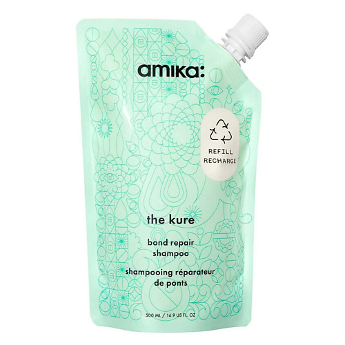 

AMIKA Восстанавливающий шампунь The Kure Bond Repair. Рефилл, Восстанавливающий шампунь The Kure Bond Repair. Рефилл