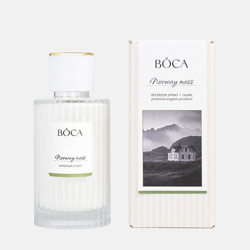 Спрей для дома BOCA AROMA Парфюмированный спрей для дома NORWAY MOSS