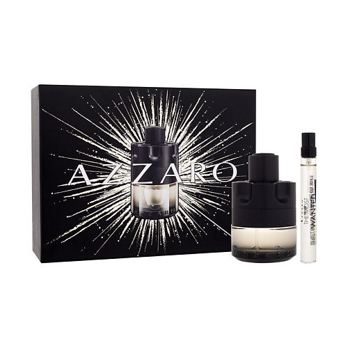 

AZZARO Набор The Most Wanted Intense: Туалетная вода + Миниатюра, Набор The Most Wanted Intense: Туалетная вода + Миниатюра