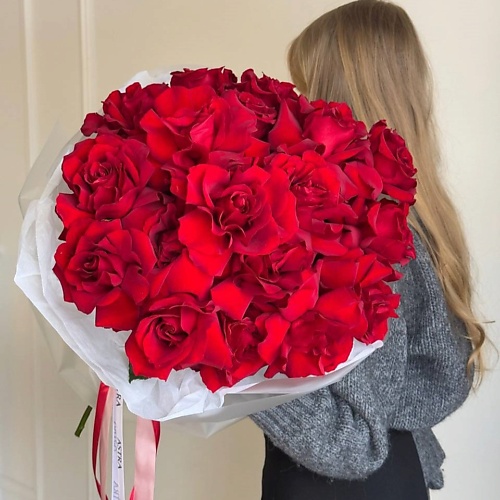 

ASTRA FLOWER BOUTIQUE Букет из 25 французских роз, Букет из 25 французских роз