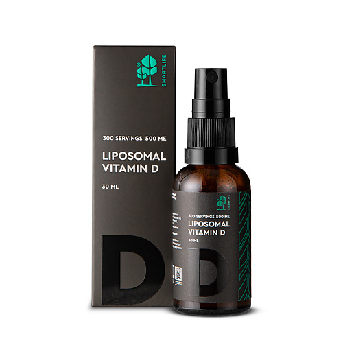 

SMARTLIFE Липосомальный витамин D флакон со спрей-дозатором 500 МЕ Liposomal Vitamin D, Липосомальный витамин D флакон со спрей-дозатором 500 МЕ Liposomal Vitamin D