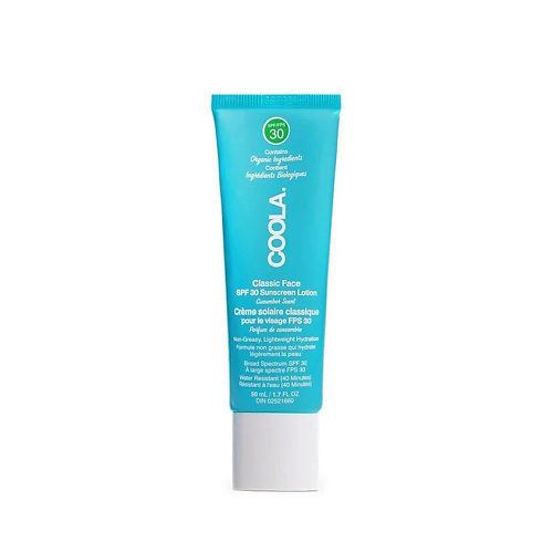 

COOLA Солнцезащитный крем для лица Classic Face Sunscreen Cucumber SPF 30, Солнцезащитный крем для лица Classic Face Sunscreen Cucumber SPF 30