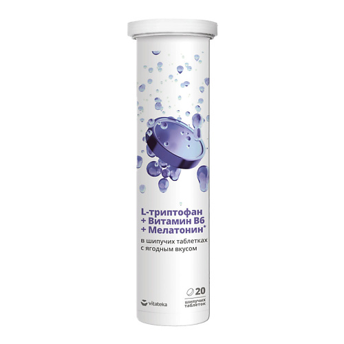 

VITATEKA Комплекс для нормализации сна 3800 мг с ягодным вкусом, Комплекс для нормализации сна 3800 мг с ягодным вкусом