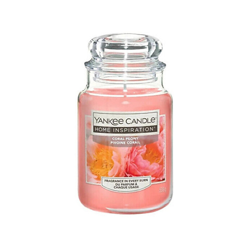 

YANKEE CANDLE Ароматическая свеча Coral Peony, Ароматическая свеча Coral Peony