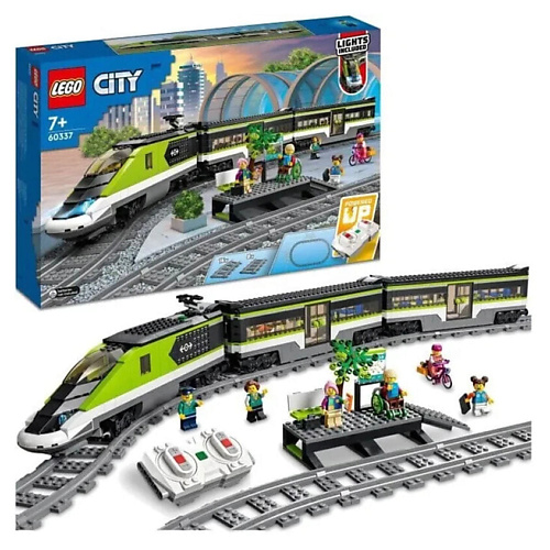 

LEGO Конструктор Поезд пассажирский высокоскоростной, Конструктор Поезд пассажирский высокоскоростной